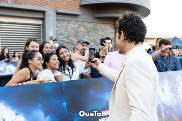 Paul Rudd perfecciona el traje blanco en el estreno de Ant-Man 3